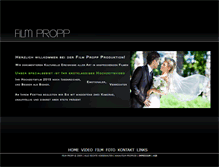 Tablet Screenshot of film-propp.de